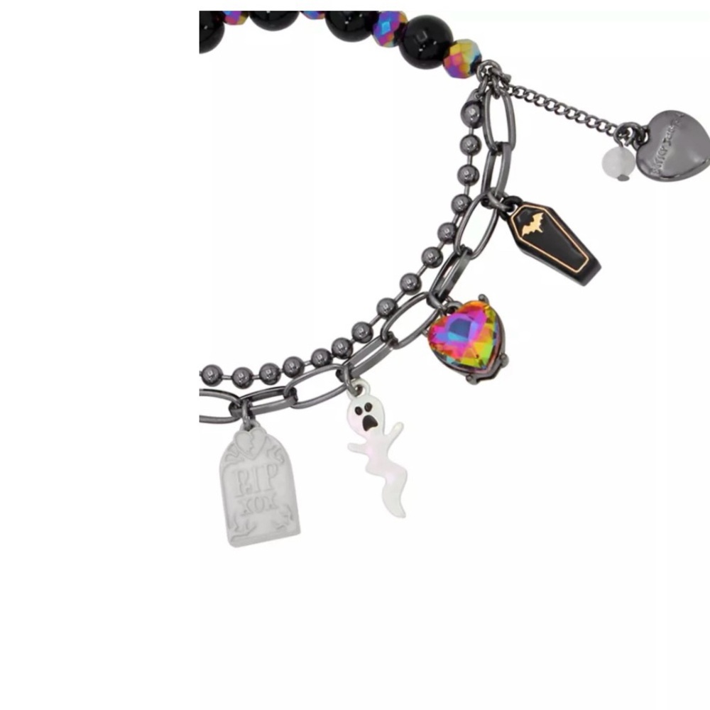 Betsey Johnson Ghost Charm
Stretch Bracelet -New -Halloween - Picture 3 of 3